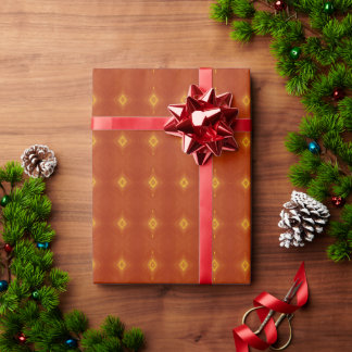 Terracotta Sunset Wrapping Paper