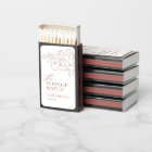 Terracotta The Perfect Match Floral Wedding Favour