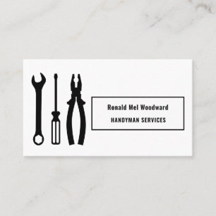 Terracotta Tool Handyman Services Business Card