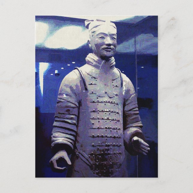 Terracotta Warrior Postcard (Front)