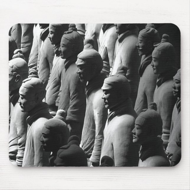 Terracotta Warriors Xian China Photography Photo Mouse Pad (Front)