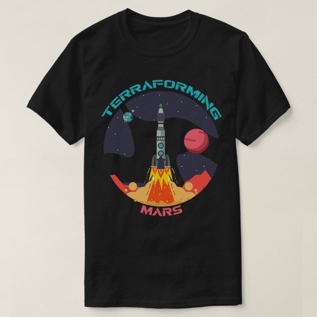 Terraforming Mars Classic TShirt (Design Front)