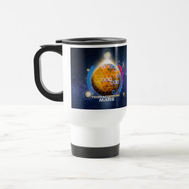 Terraforming Mars Travel Mug (Left)