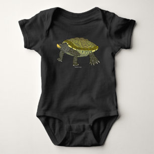 Terrapin (black) - Baby Bodysuit