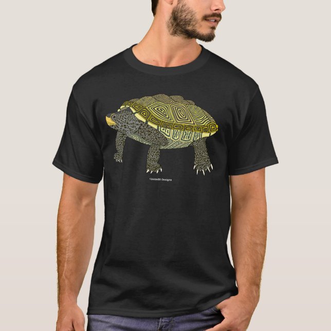 Terrapin (black) - Men's Basic T-Shirt (Front)