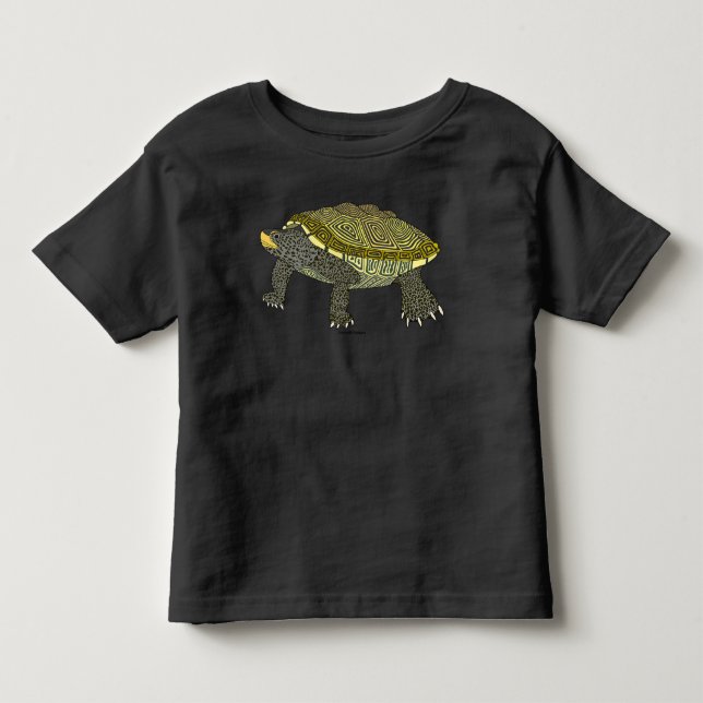 Terrapin (black) - Toddler T-Shirt (Front)
