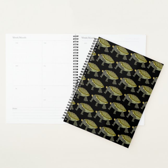 Terrapin (pattern black) - Planner (Display)