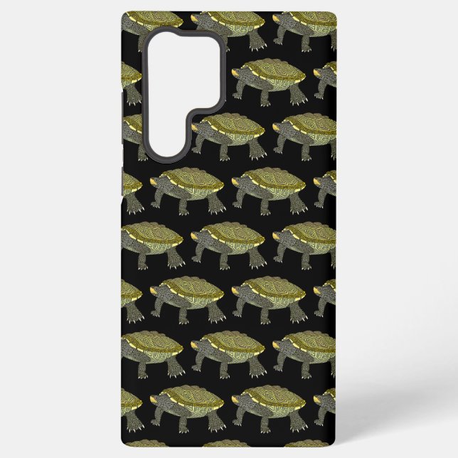Terrapin (pattern black) - Samsung Case (Back)