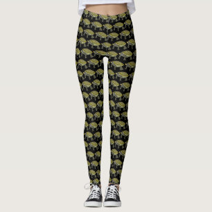 Terrapin (pattern black) - Women's Leggings