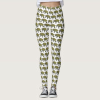 Terrapin (pattern white) - Women's Leggings