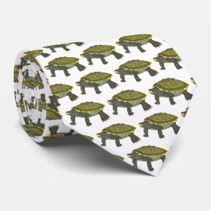 Terrapin (white) - Neck Tie