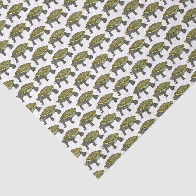 Terrapin (white) - Tissue Paper (Detail)