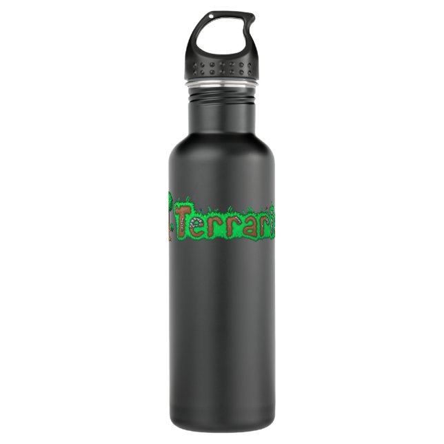 Terraria  Terraria Logo 710 Ml Water Bottle (Front)