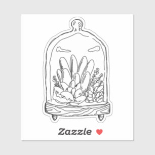 Terrarium Dome Sticker