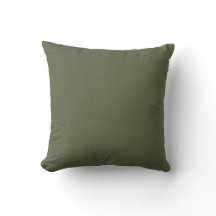 Terrarium Moss Throw Pillow