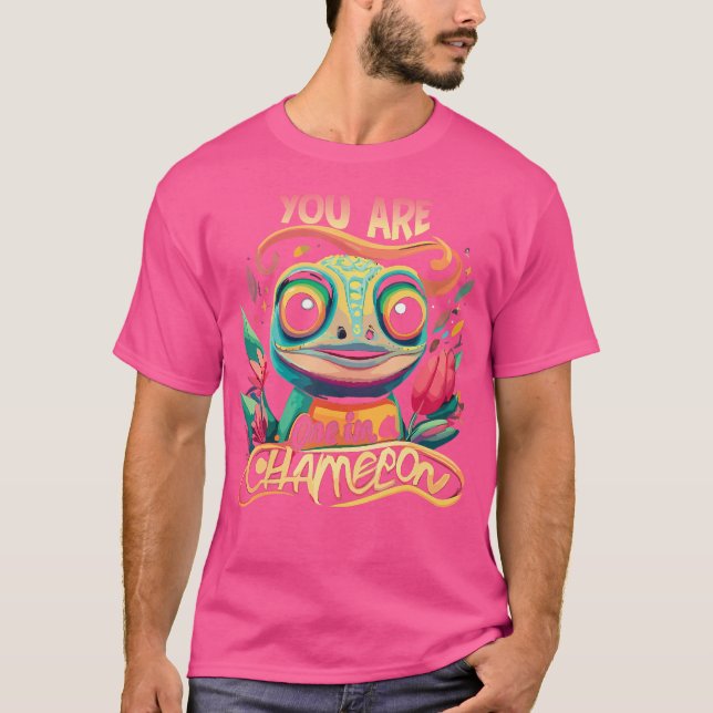 Terrarium-Pets Chameleon T-Shirt (Front)