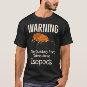 Terrarium Roly Poly Pill Bug Orange Isopod T-Shirt