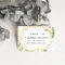 Terrarium | Wedding Hotel Accommodation Cards