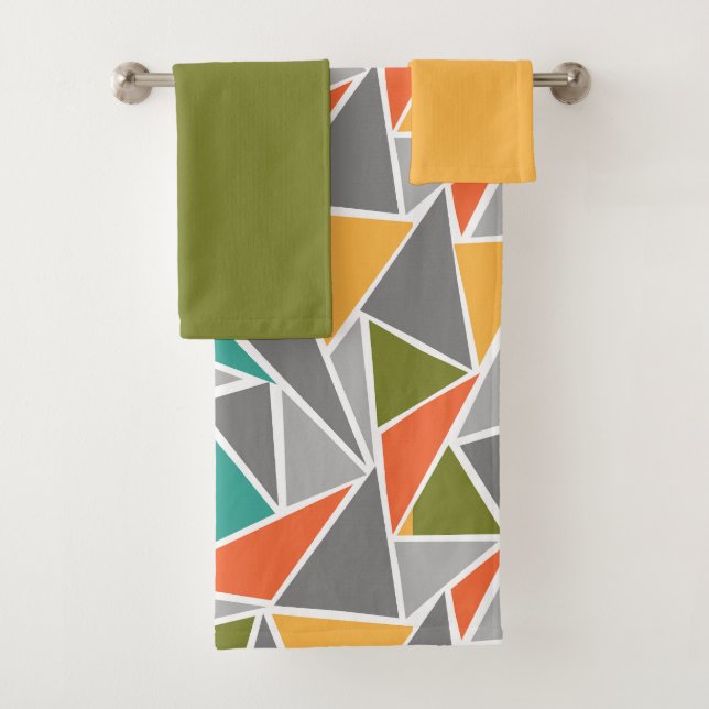 Terrazzo  bath towel set (Insitu)