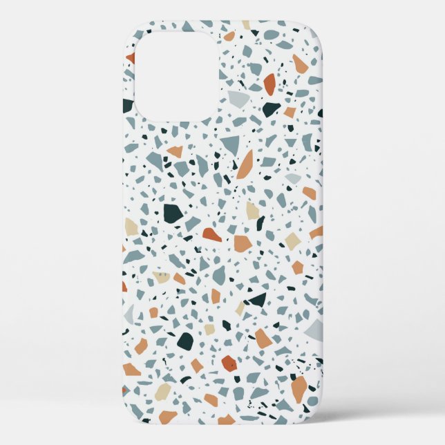 Terrazzo floor marble seamless hand crafted patter Case-Mate iPhone case (Back)