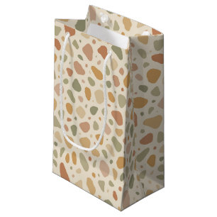 Terrazzo Inspired Pattern Gift Bag