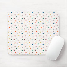 Terrazzo Mouse Pad – Modern Desk Accessory