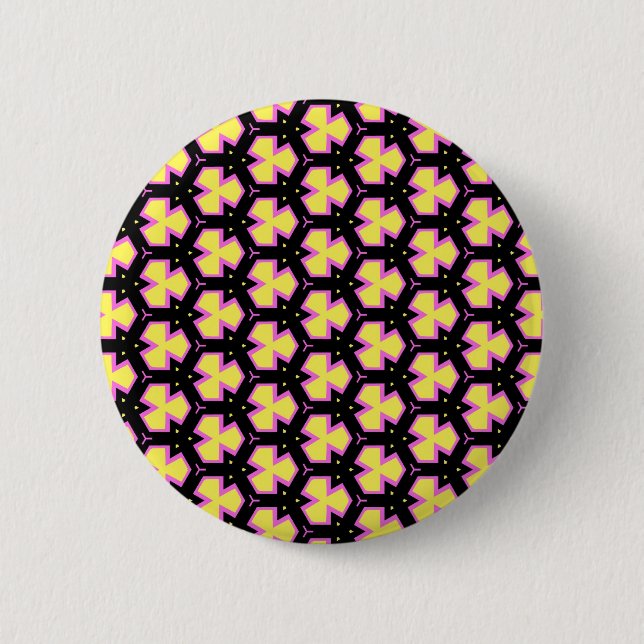 Terrazzo Pattern 6 Cm Round Badge (Front)