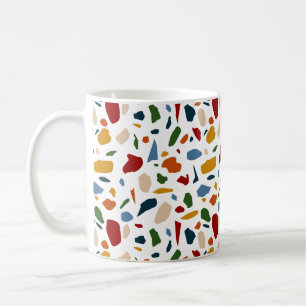 Terrazzo Pattern Colourful Coffee Mug