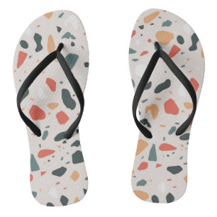 Terrazzo Pattern Jandals