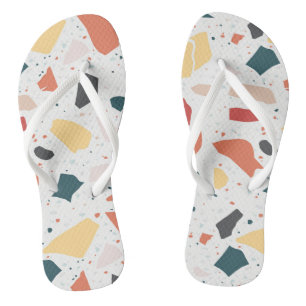 Terrazzo Pattern Jandals
