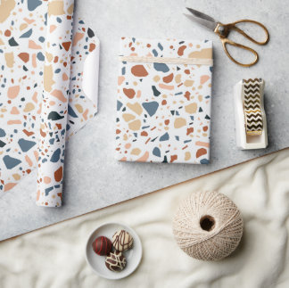 Terrazzo Pattern Wrapping Paper
