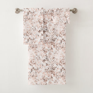 Terrazzo Speckle Fall Colour Palette   Spice Bath Towel Set