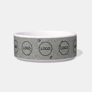 Terrazzo Stone Pattern Modern Ceramic Pet Bowl