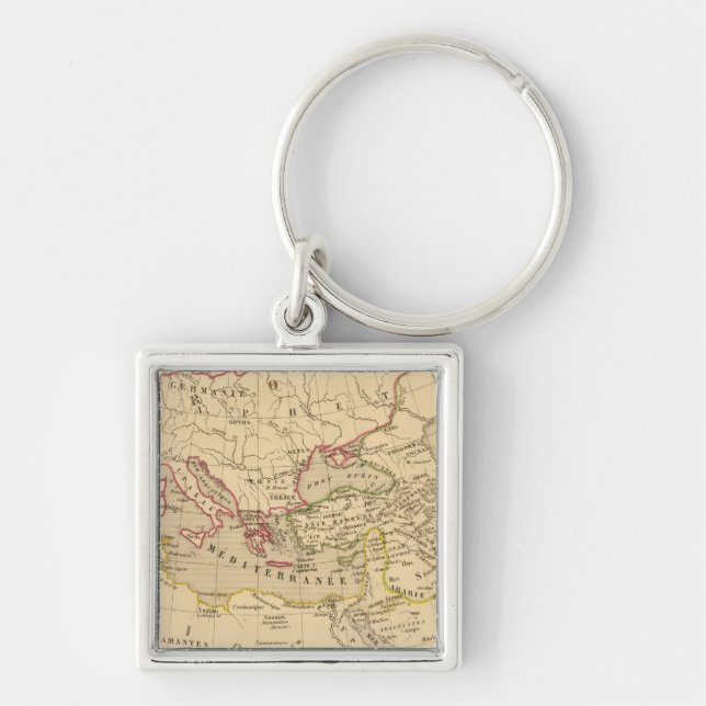 Terre aux trois fils de Noe Key Ring (Front)