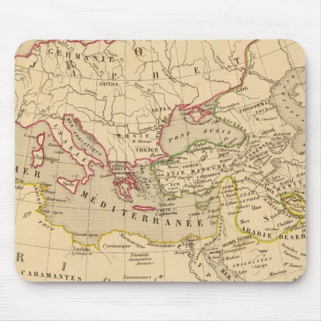 Terre aux trois fils de Noe Mouse Pad (Front)