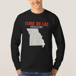 Terre du Lac Missouri USA State America Travel Mis T-Shirt