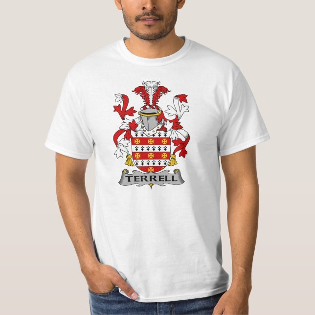 Terrell Family Crest T-Shirt (Front)