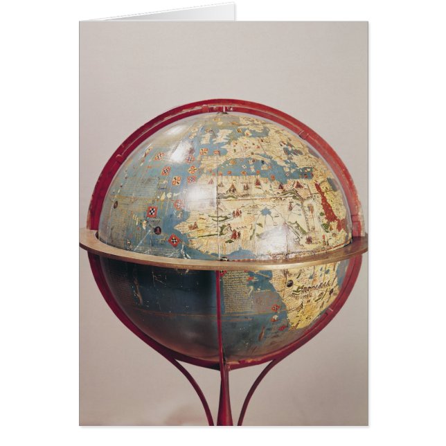 Terrestrial Globe, showing the Indian Ocean (Front)
