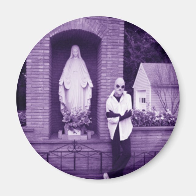 Terrestrial Violence Bob & Mary magnet (Front)