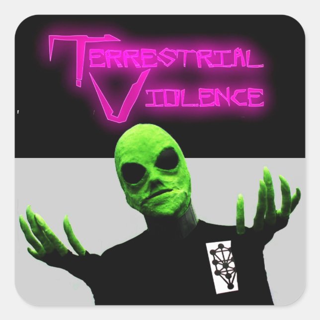 Terrestrial Violence Sticker (Front)