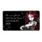 "Terri" Gothic Red Rose Tattoo Fairy Art Labels