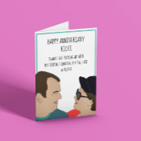 Terrible Cooking Funny Anniversary Card