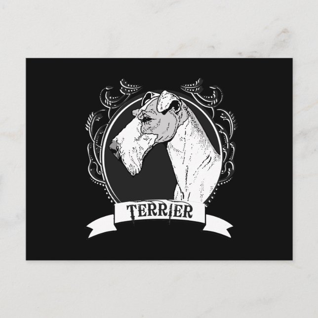 TERRIER (2) POSTCARD (Front)