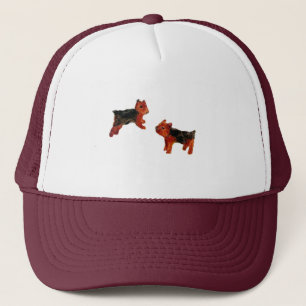 Terrier Dog Art Trucker Hat