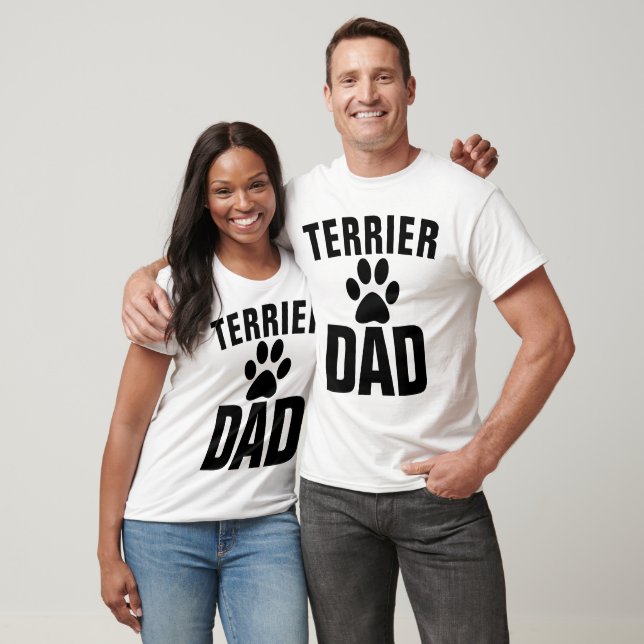 TERRIER DOG DAD t-shirts & sweatshirts (Unisex)