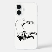 Terrier Mix Full‑Body Profile iPhone Case