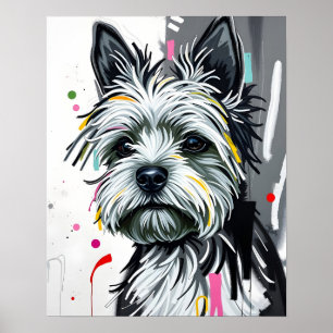Terrier Pup Poster