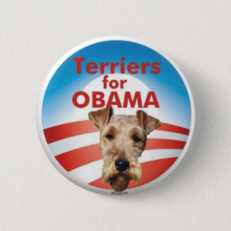 Terriers for Obama 6 Cm Round Badge