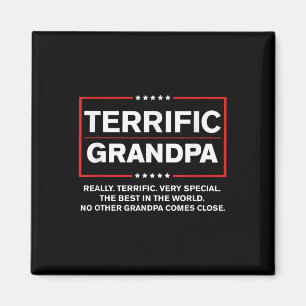Terrific Grandpa - Funny Donald Trump Campaign Magnet