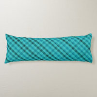 Terrifically Teal Custom Plaid Pattern